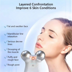 Dual-Head RF & EMS Microcurrent Facial Rejuvenation Device