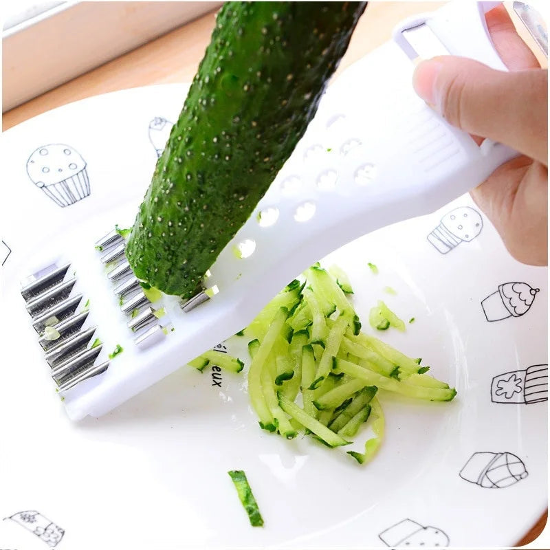 PeelMate Multi-Peeler | 5-in-1 Kitchen Helper | Stainless Steel Blade & Ergonomic | Dishwasher Safe