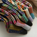 Woolina | Women's Wool Socks Set | 5 Pairs | Extra Thick & Warm | Autumn & Winter