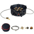7-Core Portable Camping Gas Stove with Electronic Ignition – Kael