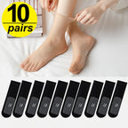 Summer Type Breathable Ultra-thin Silk Women Socks