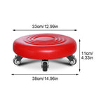 360 Rotating Wheeled Rolling Stool