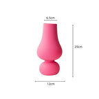 Vivid Pink Ceramic Vase