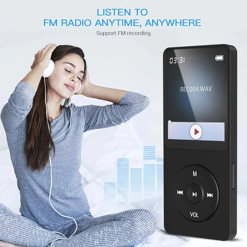 MP3 Players – Wireless HiFi Audio with Bluetooth & Multifunctional Media Support