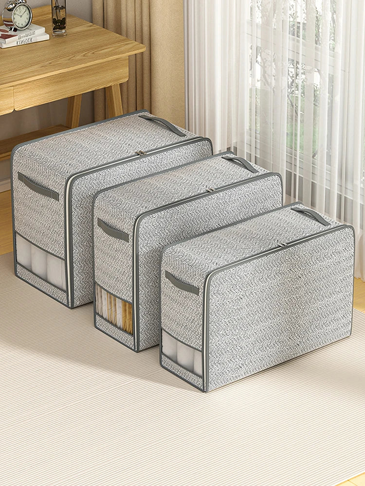 Stowella Storage Bag | Tear-resistant & Washable | With Handle & Zipper | 3 Sizes Gray