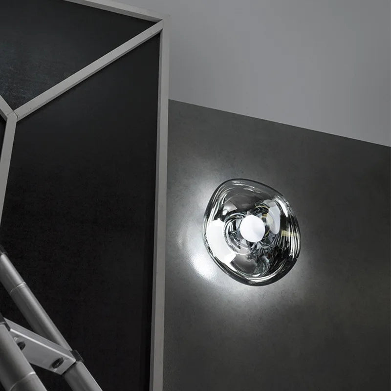 Modern Lava Wall Lamp in Scandinavian Style