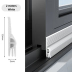 ThermoBlock Door Seal | PVC Draft Stopper | Noise Protection | 2m Cuttable