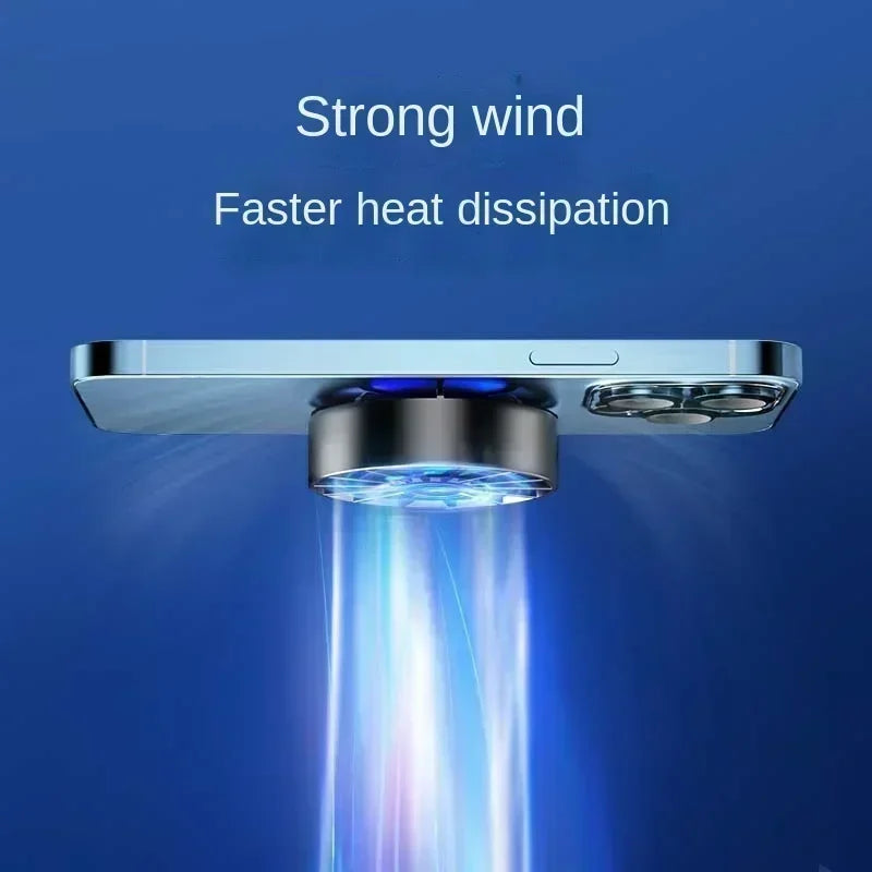 Coolivion Phone Cooler | RGB & Magnetic | Ultra Quiet Ventilation | For Mobile