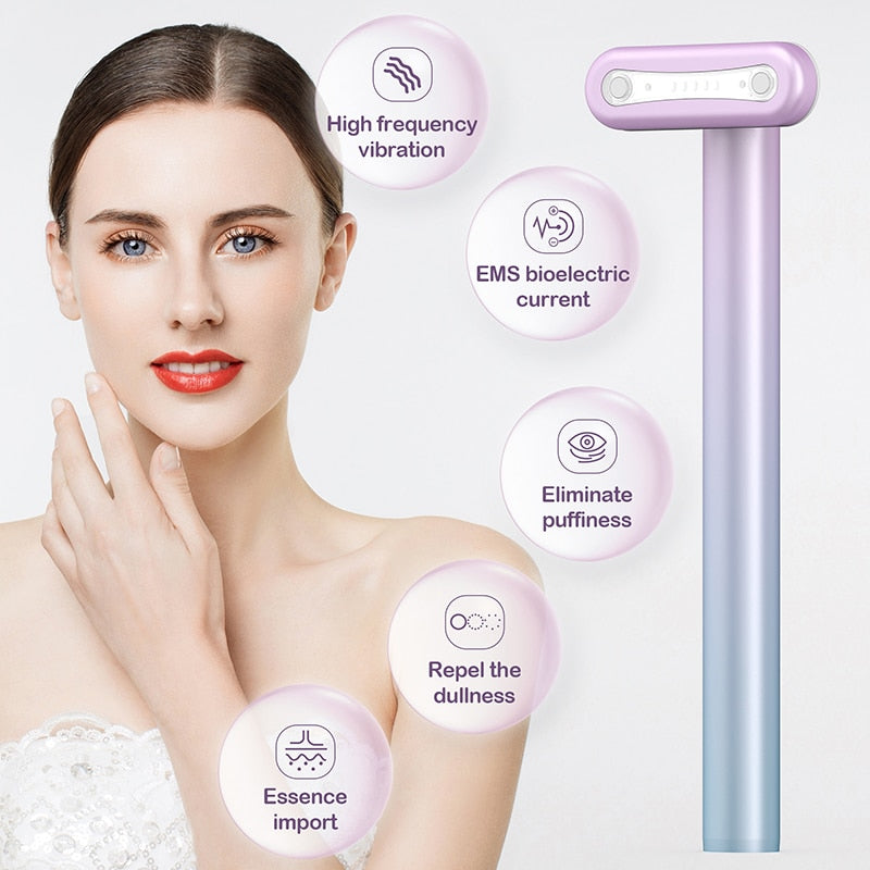 4-in-1 Lumi Lift - improve your skin in 2 days with LED and EMS light therapy