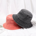 Versatile Denim Bucket Hat - Unisex, Foldable & Stylish
