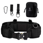 Tactical Quick Release Nylon Belt with Metal Buckle for Outdoor Sports