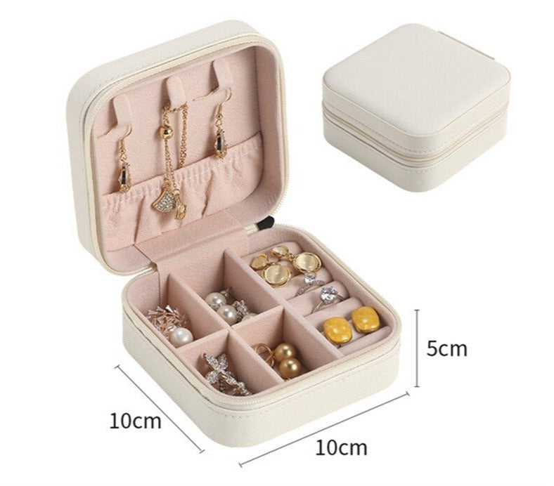 Luxury Portable Jewelry Box Organizer