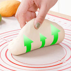 BakeFlex Silicone Baking Mat | Extra Thick & Non-Stick | With Measuring Scale | Perfect for Rolling Out Dough, Fondant & Pastry