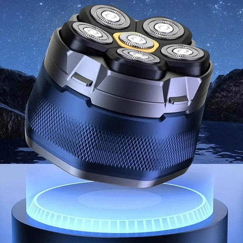 Waterproof 6D Head Shaver