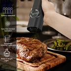 Electric automatic pepper and salt mill with LED light and adjustable grind - Perfect for the kitchen or the restaurant