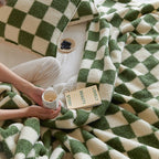 Plain Checkerboard Throw