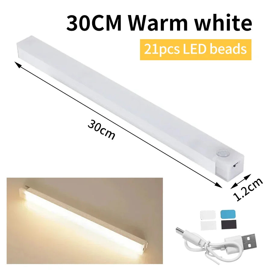 SenseLite Motion LED | Rechargeable Sensor Light with Magnet Mount | Warm White | For Closet, Bed & Hallway