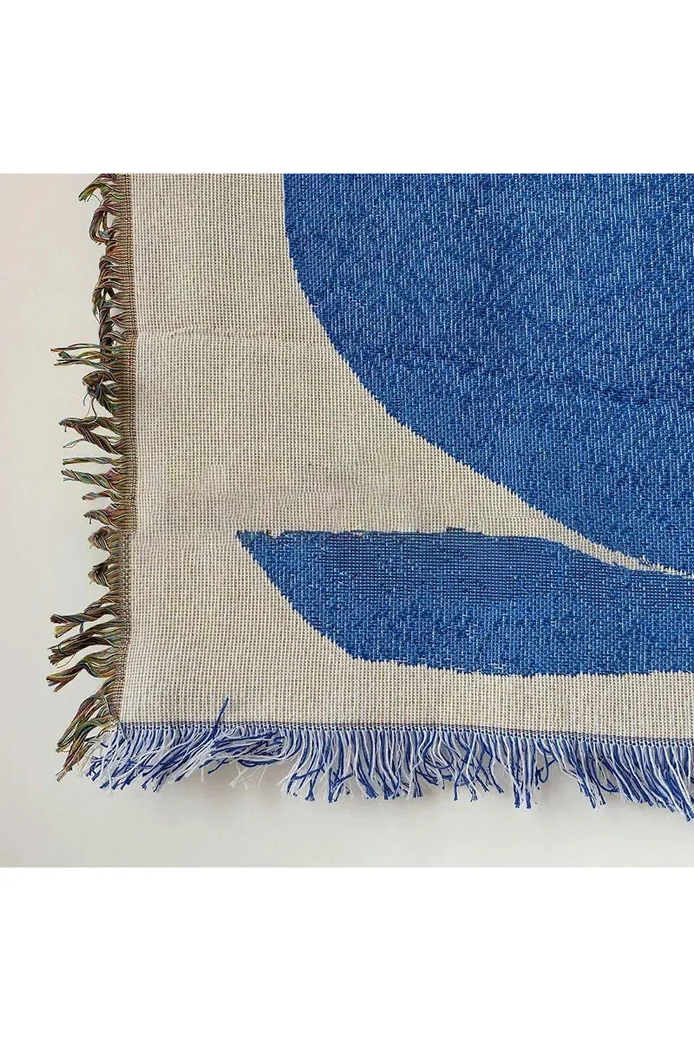 Abstract Blue Muse Blanket