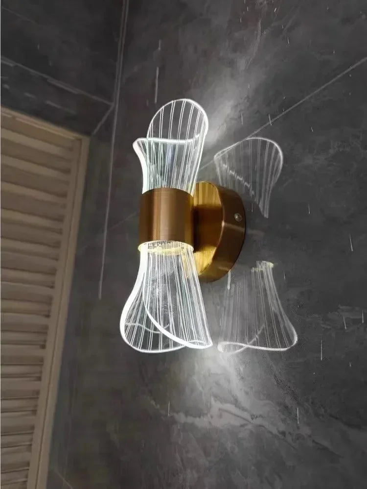 GlowCurve – Elegant LED Wall Lamp for Bedroom and Living Room