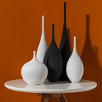 Pattern of tranquility among ceramic shapes