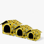 Weather-resistant Animal House "CozyNest" for Cats and Small Dogs