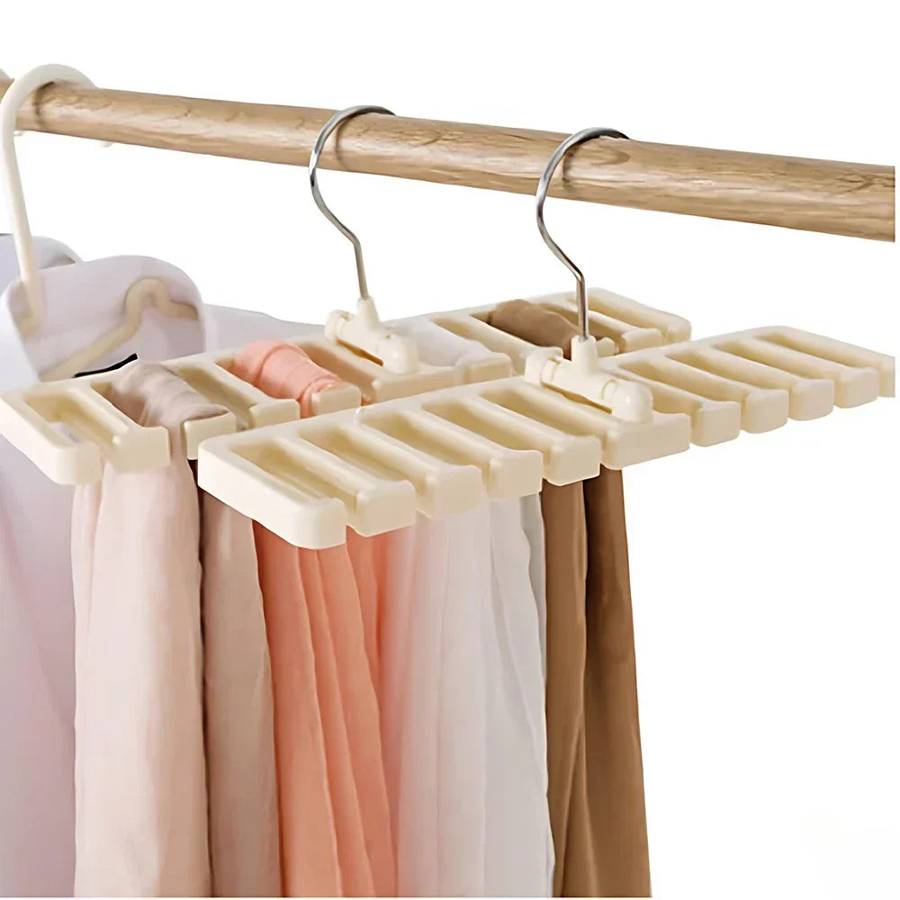 Stylao Belt & Scarf Organizer | Rotatable & Space Saving | Multifunctional for Accessories