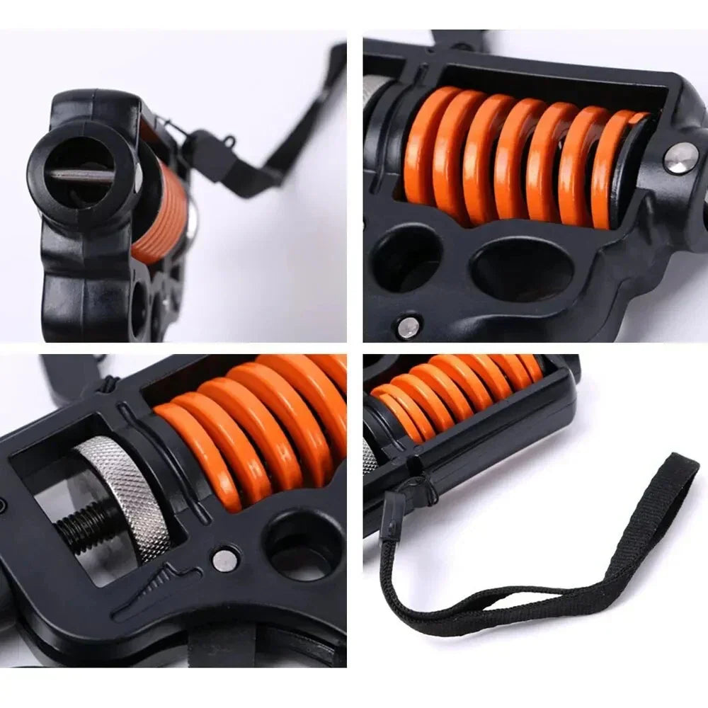 Adjustable 5-165kg Heavy Grip Strengthener - Finger Expander for Arm, Wrist, and Forearm Training
