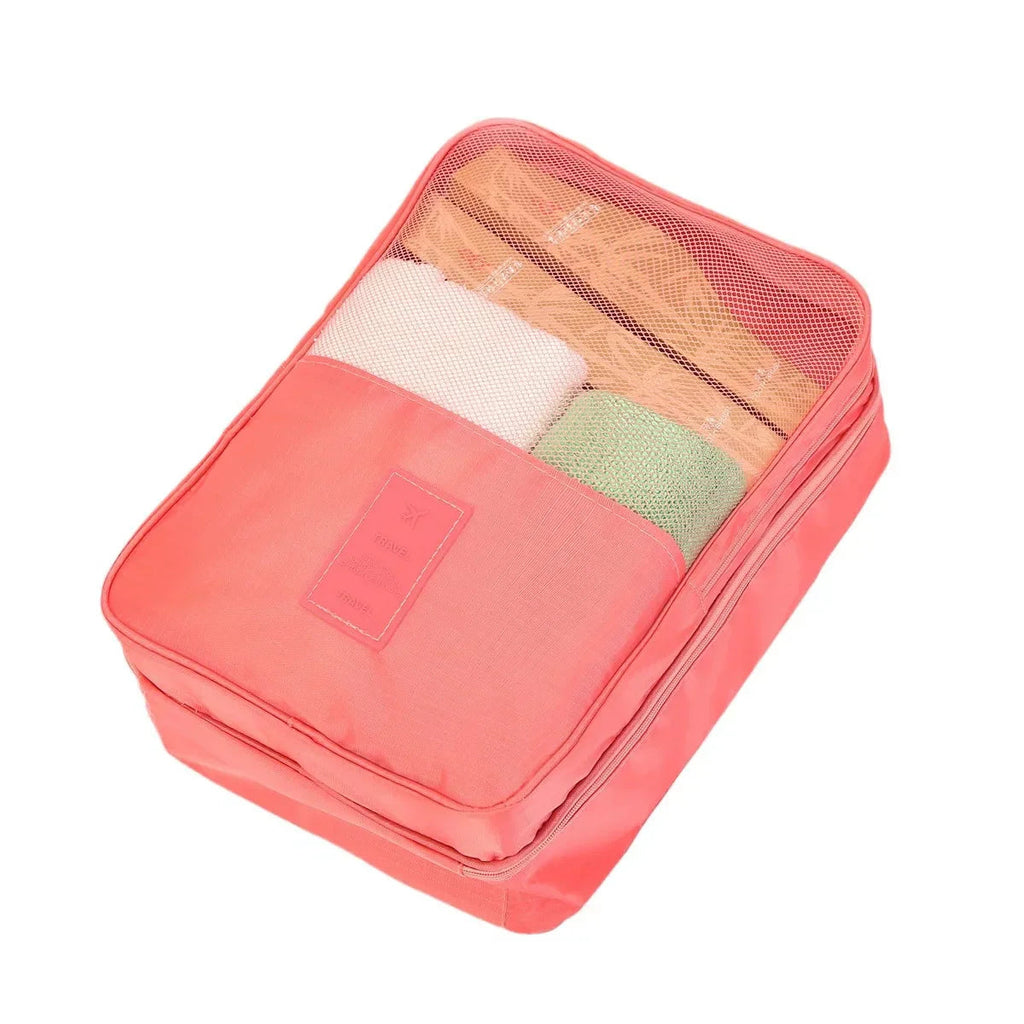 Packoro Shoe Organizer | For 3–4 pairs | Water-repellent & Compact | Travel & Everyday