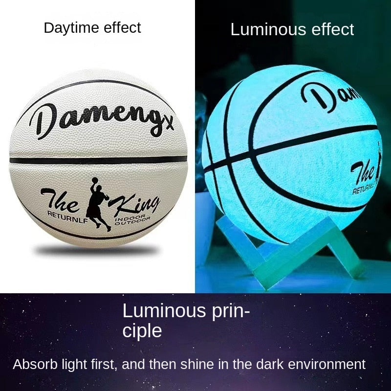 Glowing Basketball