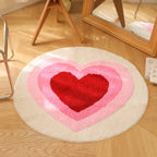 Gradient Heart Mat