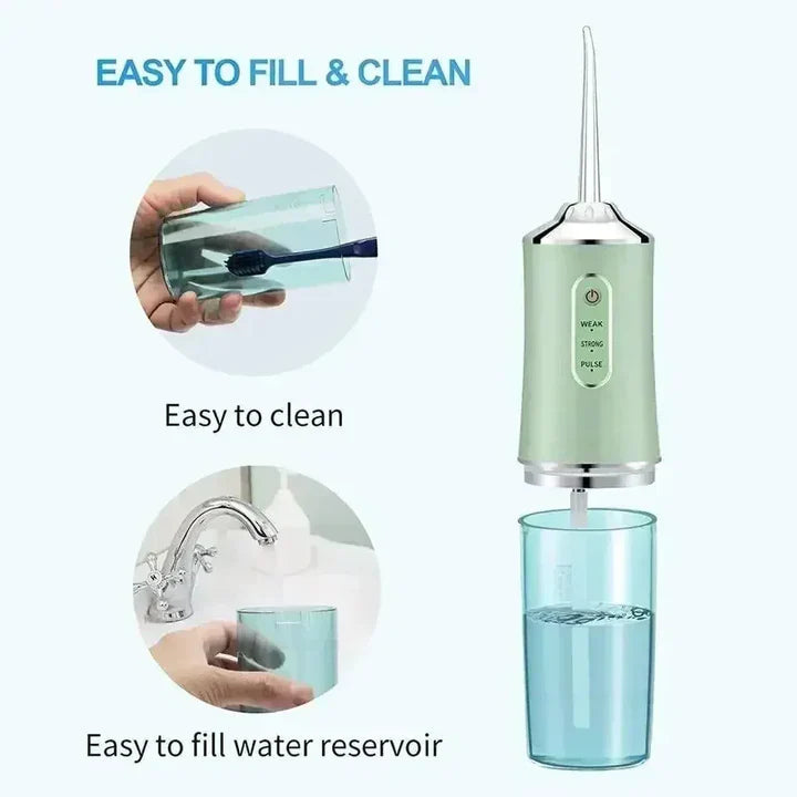 Cordless Water Dental Cleaner | For thorough dental cleaning