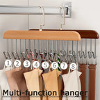 Multi-Hook Space Saver Clothes Organizer Rack