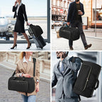 Voyatura FlexPack | Foldable Travel Bag with Suit Compartment | 53 L | 3-in-1 Backpack, Shoulder Bag & Duffel Bag