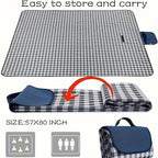 Campiora Picnic Blanket | Water- & Sandproof | 203 x 145 cm | For Outdoor & Home