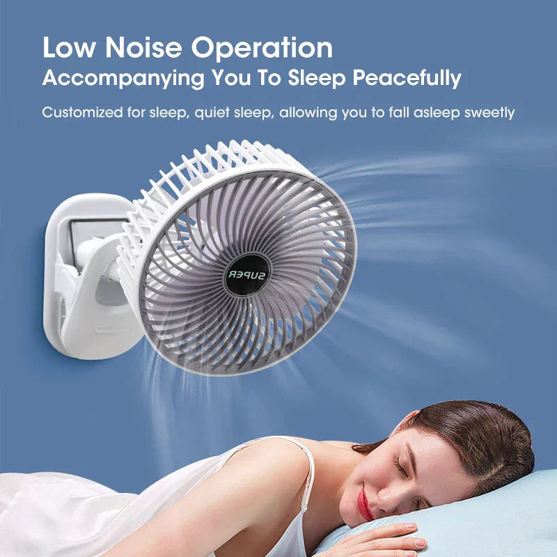 BreezeWave 4-in-1 Fan - Powerful Cooling for Any Situation