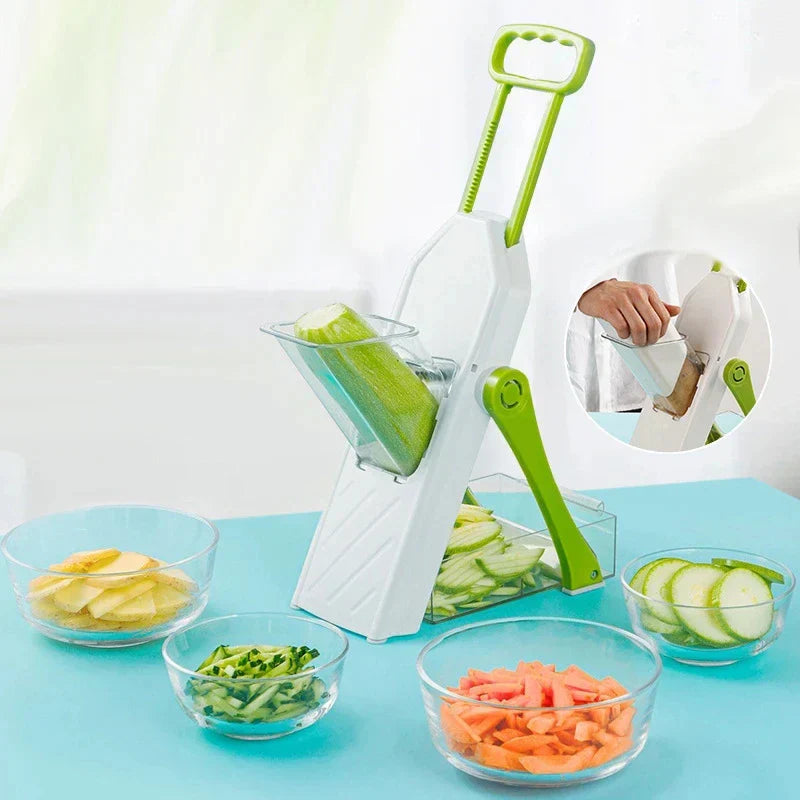 Vegetables cut perfectly in a few moments