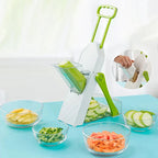 Vegetables cut perfectly in a few moments