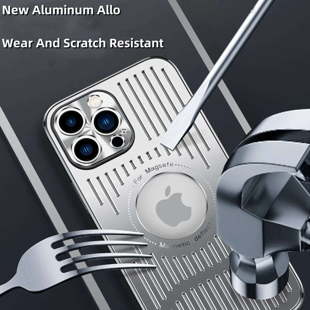 Heat-dissipating Magsafe case for the iPhone