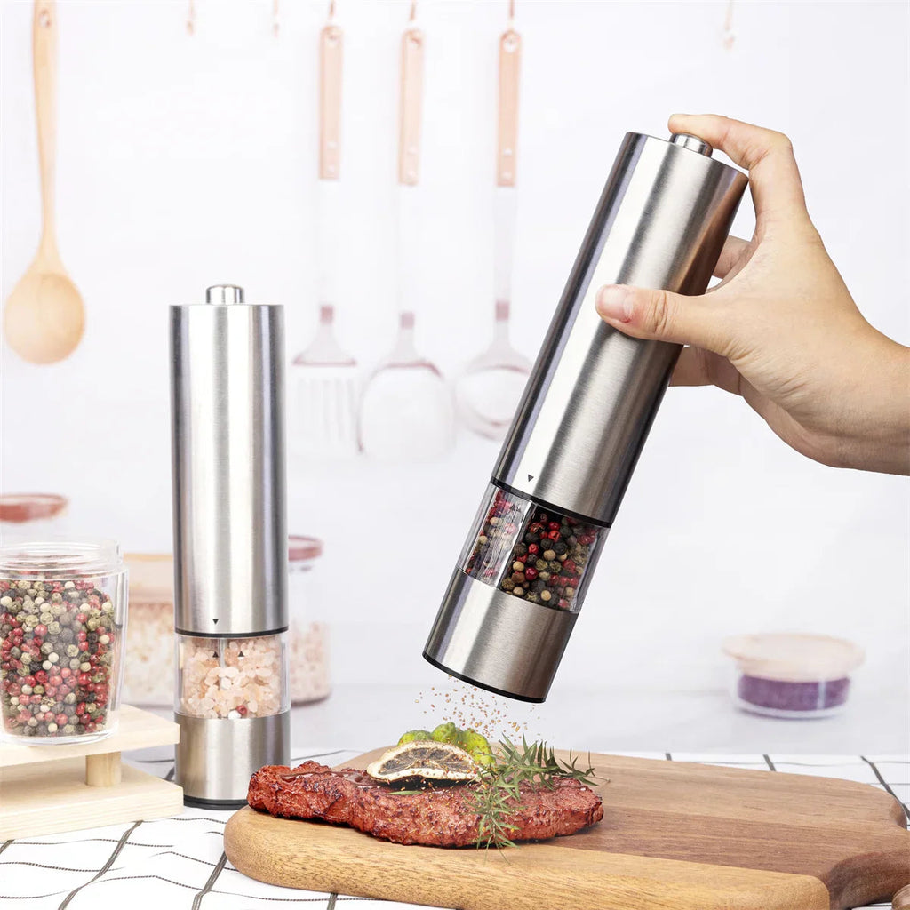 Elegant Grinder Set with Lighting and Stylish Design