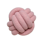 Boucle Rope Knot Ball Cushion