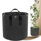 Felt plant sack with carrying handles – Breathable and durable for garden plants and flowers