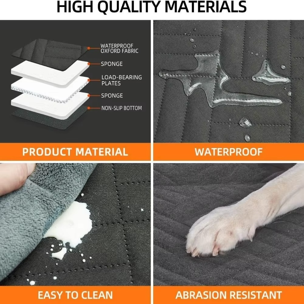 Ultimate Waterproof Pet Car Seat Cover & Backseat Extender