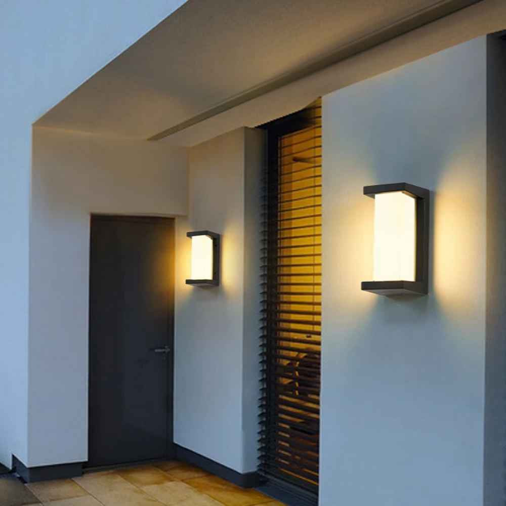 LED Motion Sensor Wall Light for Indoor and Outdoor Use