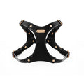 Adjustable Leather Dog Harness with Custom Engraving