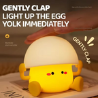 Charming Mushroom & Egg Yolk LED Night Light