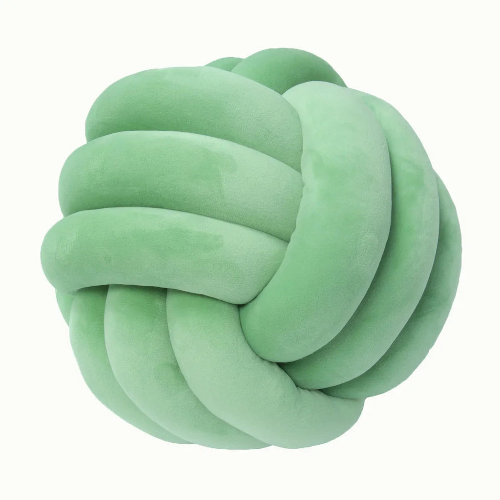 Plush Knot Cushion (Velvet)