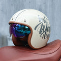 Retro Motorcycle Helmet 3/4 Open Face – Valor