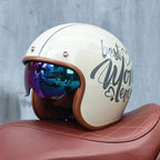 Retro Motorcycle Helmet 3/4 Open Face – Valor