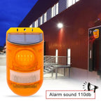Solar-powered animal repeller with alarm – Effective protection against animals