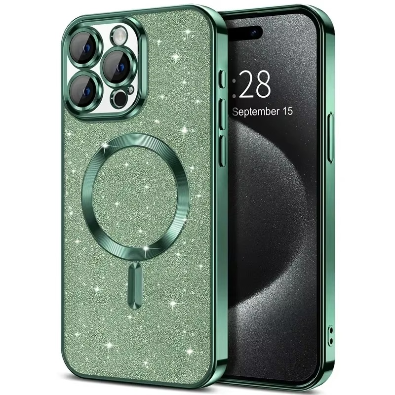 Sparkling Electroplate Case with MagSafe for iPhone